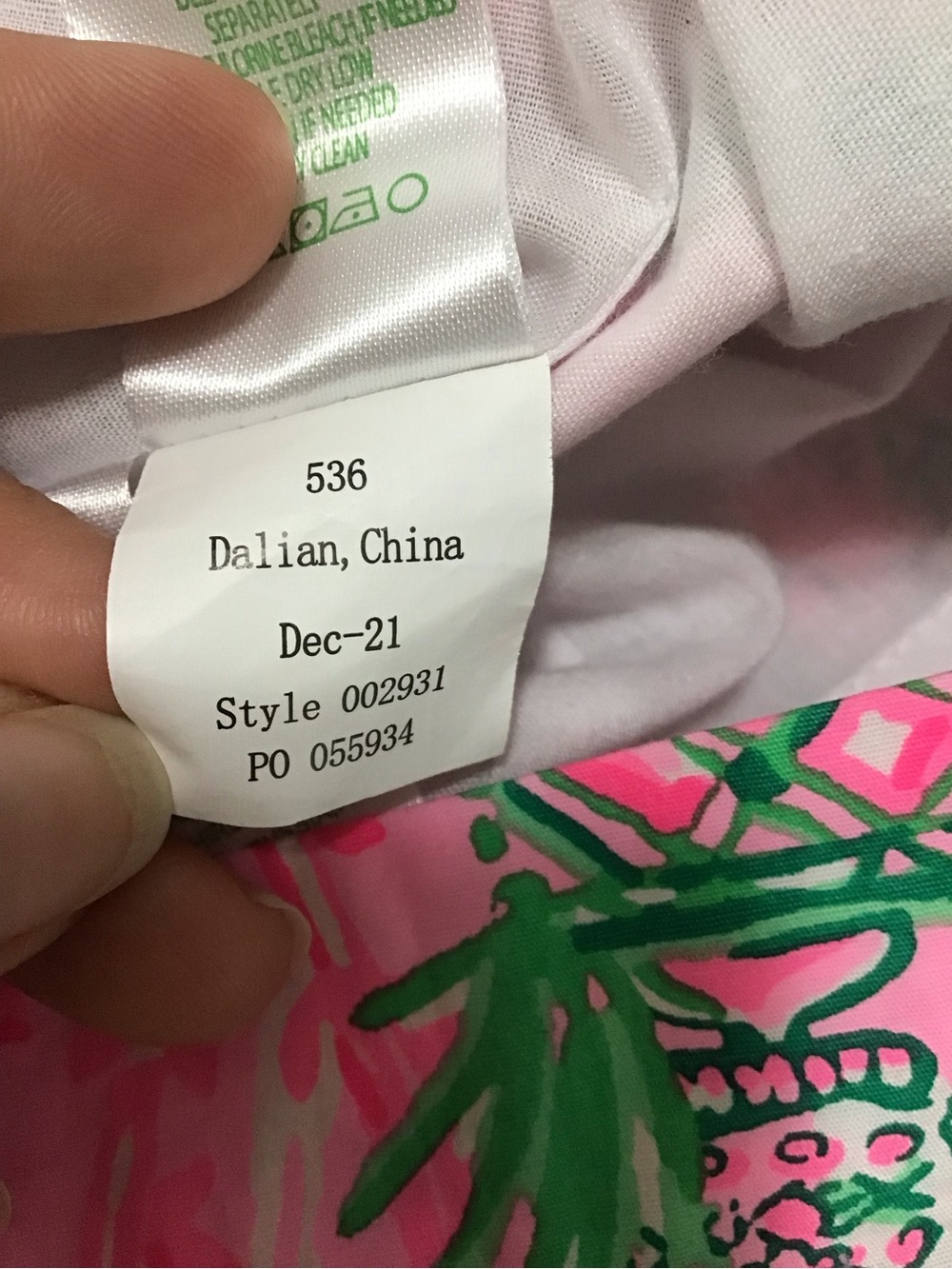 Lilly Pultizer Classic Shift Dress in Mandevilla Baby Always Worth It Size 6. - Picture 7 of 8